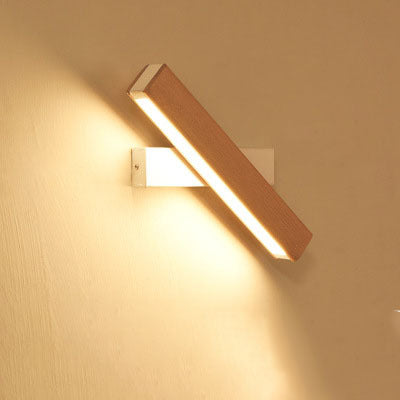 Wooden LED Wall Lamp