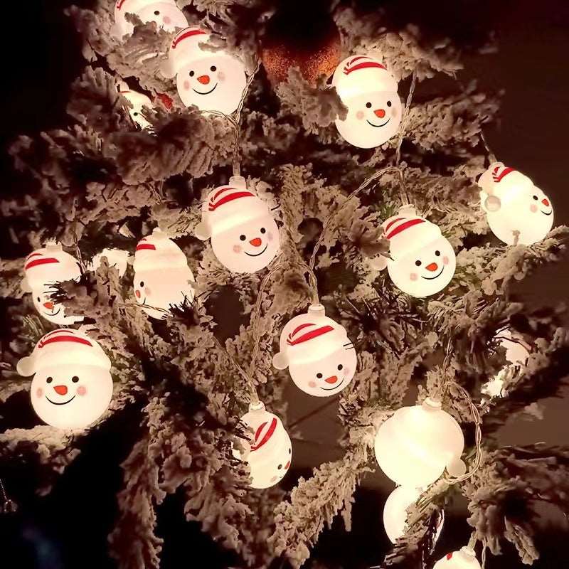 LED Santa Claus Lighting Chain Christmas Decorative Lights