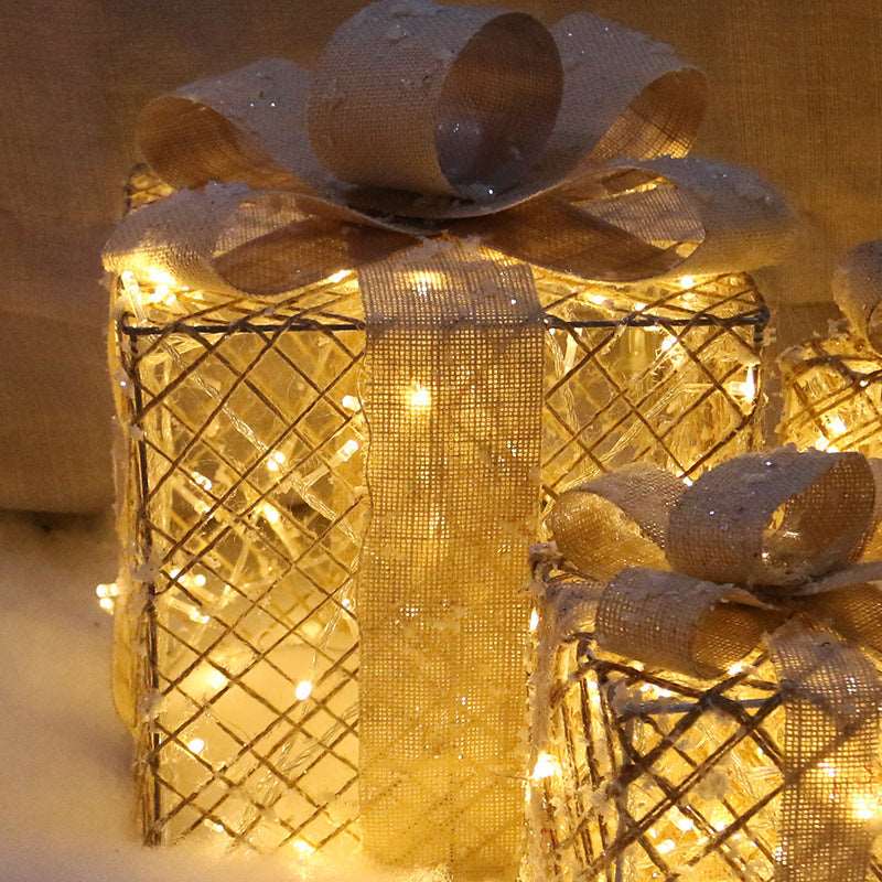 Lighting Gift Boxes Home Garden