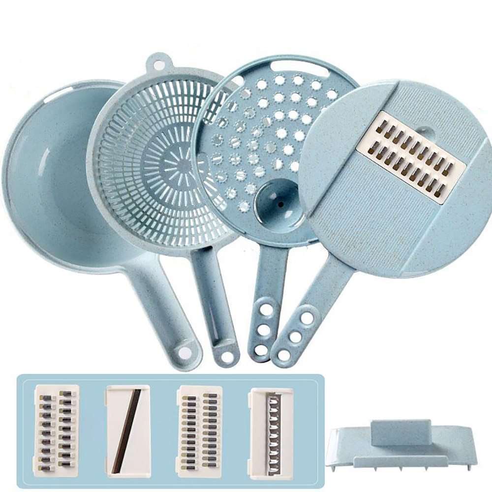 Vegetable Slicer With Strainer Vegetable Cutter