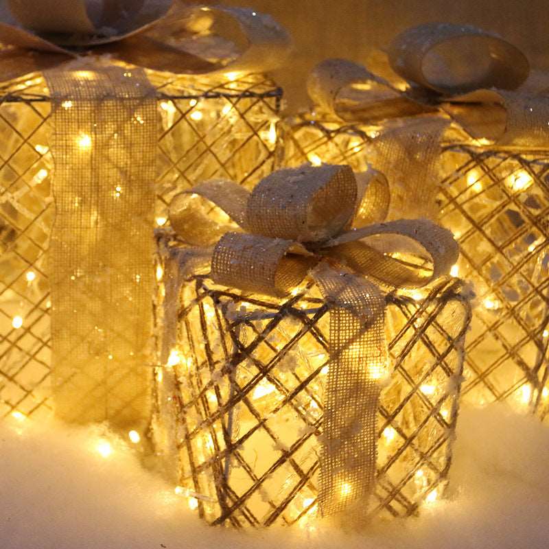 Lighting Gift Boxes Home Garden