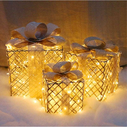 Lighting Gift Boxes Home Garden