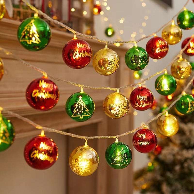 LED Santa Claus Lighting Chain Christmas Decorative Lights