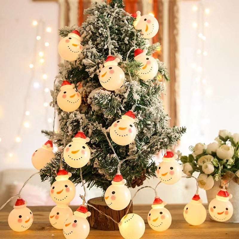 LED Santa Claus Lighting Chain Christmas Decorative Lights